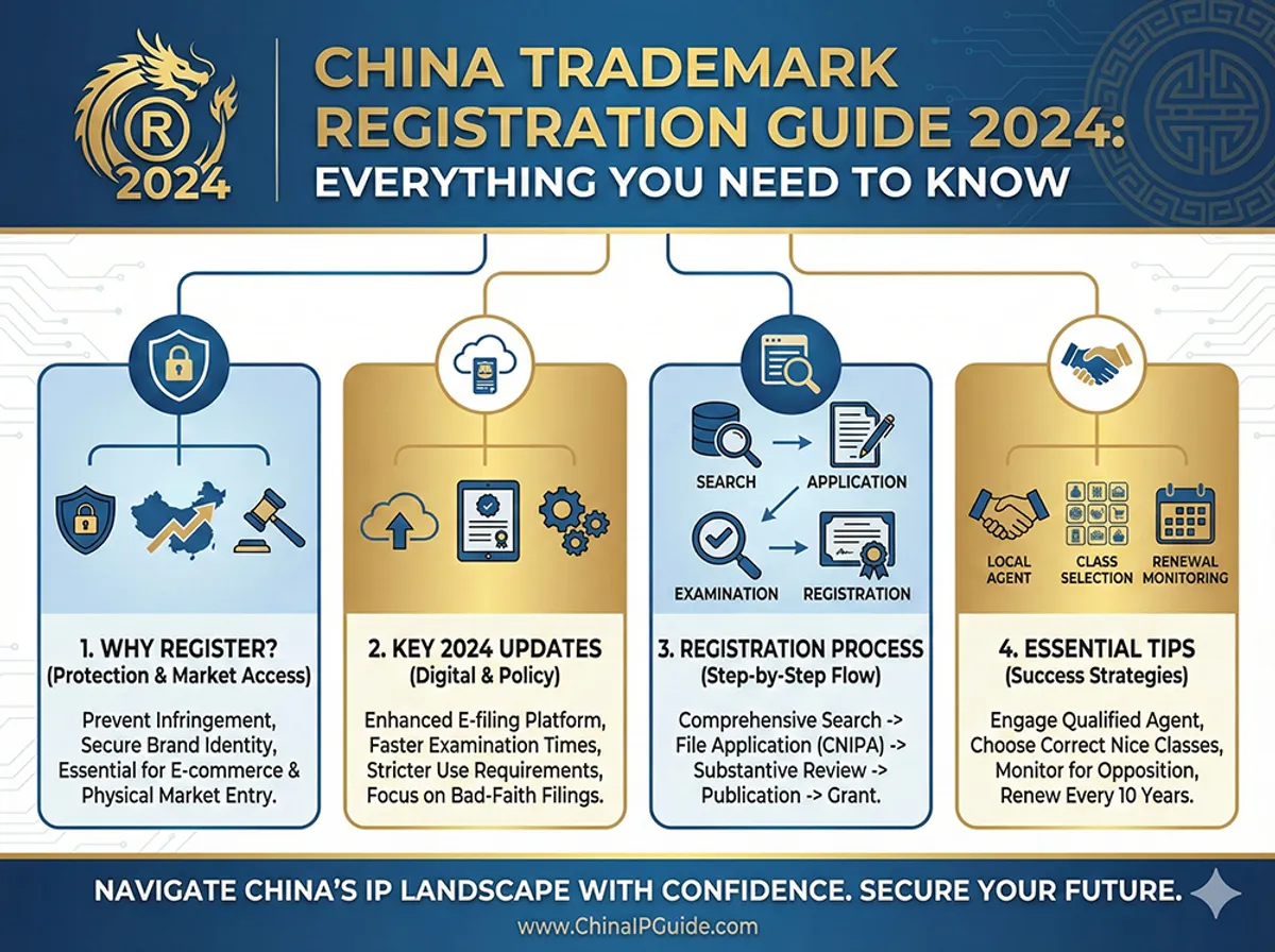 China Trademark Registration Guide 2024: Everything You Need to Know